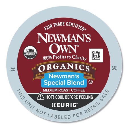 NEWMANS OWN ORGANICS Special Blend Extra Bold Coffee K-Cups, PK96 PK 4050